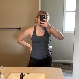 Denim washed lululemon tank